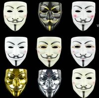 Parti Cosplay Cadılar Bayramı Maskeleri Parti-Maskeleri Vendetta Maskesi Için Anonim Guy Fawkes Fantezi Yetişkin Kostüm Aksesuar ZZA11019