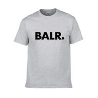 Tasarımcı Balr T-Shirt Erkekler Için Tops Gömlek Çift Spor Gelgit Marka Pamuk Tees Tshirt Hip Hop Harajuku T-shirt Kadın Giyim S-3XL