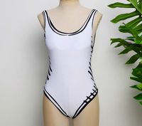 2021 مثير المرأة روما قطعة واحدة الصلبة الأبيض ملابس السباحة شاطئ عارية الذراعين ملابس السباحة