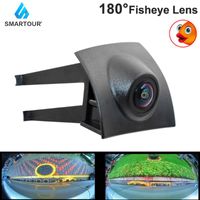 Caméras Capteurs de stationnement Smartour 180 degrés Fisheye CCD Caméra avant pour X5 2021 Grille Étanche NTSC Image