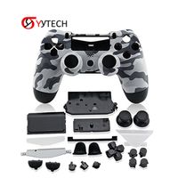 SyyTech Full Set Joystick Button Convers Controller Camouflage Gehäuse Hülle für PS4-Spiel Zubehör