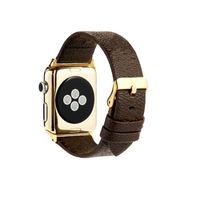 Monograma Flor Designer Luxury Smartwatch Leather Strap for Apple Watch Bands I Watch Series 7 6 5 4 3 G Designers Watchband 41mm 45mm 38mm 40mm 42mm 44mm fivela cinto