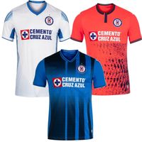 Mexico Club Cruz Azul Home Blue Lavage de Soccer Jersey Alvarado Rodriguez Pineda Escobar CD Football Shirts 21 22