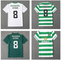 21/22 Jersey Celtic Soccer Home # 8 Kyogo # 11 Abada # 10 Ajeti Away Green Soccer Shirt Homens Terceiro Branco # 14 Turnbull # 17 Jota 2021 2022 Goalkee