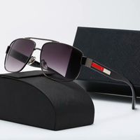2021 Luxus Neue Marke 564 Polarisierte Sonnenbrille Männer Frauen Pilot Sonnenbrille UV400 Brillengläser Metallrahmen Polaroidobjektiv mit Kasten