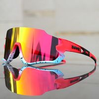 Polarized 5 Lens Cycling Glasses Men Women Road Bike Goggles...