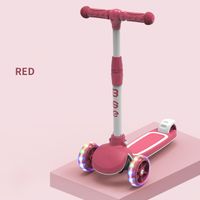 Дизайнеры коляски мигающие колесо скутер дети расширяют педаль кик игрушка детский рождественский подарок скейтборд