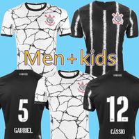 2021 2022 Korint Futbol Formaları 21 22 22 Camisetas de Futbol Corinthians Eve Uzakta Gabriel Balbuena Luan Cassio Jadson Senna Kazım Fagner