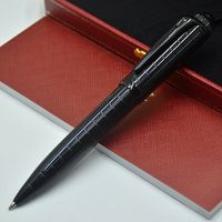 Promotion Hohe qualität Klassische Kugelschreiber Briefpapierbüro Bunte Metallharz Refill Schreiben Geschenkstifte mit Boxoptionen