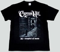 T-shirt da uomo Cypress Hill T-Shirt III Templi di boom