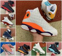 Nuevo 13 isla verde zapatos de baloncesto para hombre peders criados Phantom Chicago Jumpman 13s Playground Reinges Hyper Royal Playoffs Men Sneakers