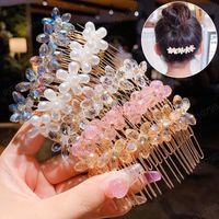 Bridal Tiara Hair Combs Wedding Hair Accessories For Women G...