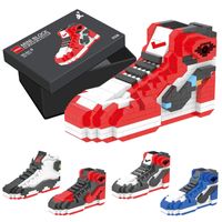 Mini Building Block Boy Sneakers 502pcs Anime DIY Toy Auctio...