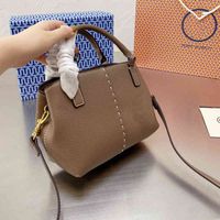 Fashion Women handbags New Litchi Grain Cowhide Tote Bag Trend Briefcase Multi Compartment Large Capacity