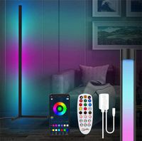 Сновидение многоцветные атмосферные лампы живущая комната спальня атмосфера свет RGB угловой угла стоять напольная лампа мечта цветная полоса