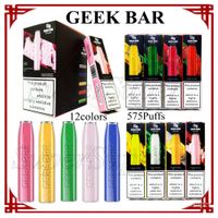 Dispositivo di sigarette dell'ingrosso della penna del vape monouso della barra del Geek Bar 575Puffs 2.0ml 350mAh 12Colors