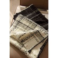 ScarvesAutumn & Winter New Korean Piccolo fragranza della lana di lana cashmere addensato Sciarpa sciarpa a plaid Scialle plaid alto grado
