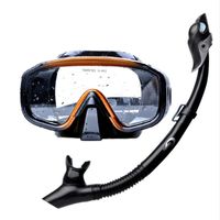 Маски для дайвинга Профессиональная силиконовая подводная маска для подводного плавания набор для плавания Snorke Water Sports Snorkeling оборудование