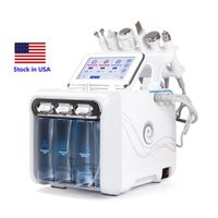 6 in 1 Hydra Dermabrasion Aqua Peel Clean Skin Care Bio Light RF Vacuum Viso Pulizia Hydro Water Oxygen Jet Peel Machine