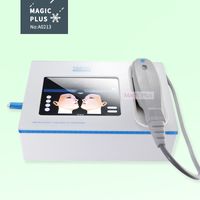 HIFU Kırışıklık Temizleme Makinesi Yüksek Yoğunluk Odaklanmış Ultrason Yüz Kaldırma Sıkma Anti-Aging Enstrüman Kırışıklık Karşıtı Güzellik Ekipmanları 3 Kartuşlar