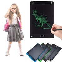 LCD Escritura Tableta 8.5 pulgadas Dibujo electrónico Graffiti Pantalla colorida Pista de escritura a mano Pads de dibujo Tableros de notas para niños adultos