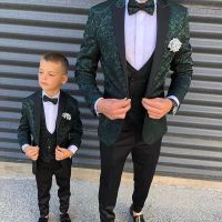 Compre al por mayor Traje Negro Corbata Verde de bajo precio \u0026 de calidad  con envío gratuito | Es.DHgate