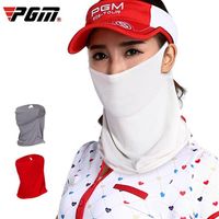 Cycling Caps & Masks Women Sunscreen Ice Silk Ear-hanging Bandana Breathable Hanging Ear Tube Scarf Neck Gaiter Cover Golf Headweara27a11a50