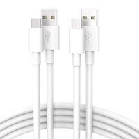 Fast Charging Cables Mobile Phone Charger USB Cord Adapter Wire With Metal Braid Cable for Samsung s8 s10 s20 s21 s22 google 5 6 xiaomi 7 8 9 10 11 12 Type c type-c Android