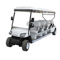 8 ila 10 koltuklu yeni elektrikli golf arabası, parklar / gezi / sergi salonları / havaalanları / eğlence yerleri için uygundur