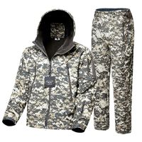 Men' s Tracksuits Camouflage Tactical Jackets Sets Men W...