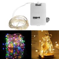 Elektronische String-Licht 3 Modi-LED-Fee-Lampe Girlande Multi Color DIY String-Lampe Weihnachtsfeier-Garten-Garten-Dekoration