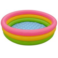Yaz Bebek Şişme Yüzme Havuzu Çocuk Oyuncak Kürek Oyna Çocuk Yuvarlak Havzası Küvet Taşınabilir Çocuklar Açık Havada Spor Oyun Oyuncaklar X0710