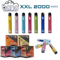 Bang XXL XXTRA Disaposable Cigarettes Vape Pen Price 2000 Puffs 6.0ml 5 % 용량 무료 800mAh 배터리 24 색 VS 에어 바 맥스 퍼프 프로