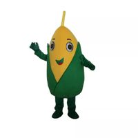 Corn Anime Mascot Costume Vegetables And Fruits Cartoon Walking Clothings Performance Props Halloween Xmas Outdoor Parade Suits