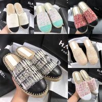 2021 Designer Women Sandals Holiday Fisherman Shoes Knit Sli...