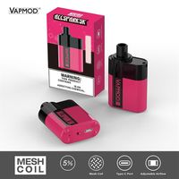 VAPMOD QD50 Mesh-Coil-Einweg-Vape-Stift-elektronische Zigaretten 5000 Puffs einstellbarer Luftstrom wiederaufladbarer Stick Typ C-Anschluss 5% 12ml A16