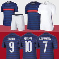 MBAPPE футбол трикотажные наборы для детей 2020 2021 GRiezmann Pogba футболки 20 21 Pavard Kante взрослых мальчиков полная установка