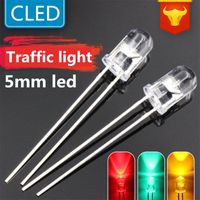 Bulbs 1000pcs Traffic Light LED 5mm Bright LEDs Bulb Red/Green/Yellow Lamp LIGHTIN Diode