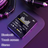 MP4 Çalarlar Metal MP3 Çalar Bluetooth 4.0 Dokunmatik Ekran 1.8 inç Dahili Hoparlör 16 / 32g Radyo Kayıt Video Oynatma