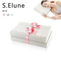 SElune Pure Natural latex thailand Remedial Neck sleep pillows Protect Vertebrae Health Care Orthopedic Bedding Cervical Pillow 211111