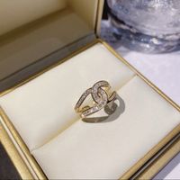 Designer Ring Mens Band Ringen 2021 Luxe Sieraden Dames Titanium Staallegering Vergulde Craft Gold Silver Rose Never Fade Notallergische Diamond Ring