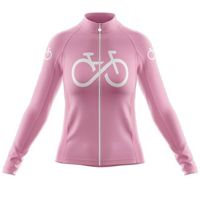 Camisa de Ciclismo Mulheres Manga Longa Rosa Camisa de Ciclismo Top Mountain Bike Roupas Equipaciones de Ciclismo Mujer Bicycle Roupas