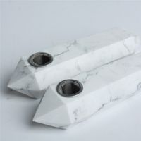 Натуральная белая бирюзовая труба характеристики алмазных хрустальных продуктов Иностранные моды Камень прямых продаж
