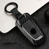 Car Key Cover Case for BMW new 1 3 4 5 6 7 series F10 F20 F30 smart 3 buttons Keychain Keyring Protection Accessories