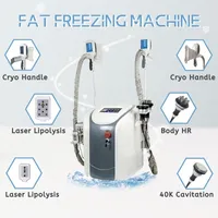 2022 Novo modelo Cryolipólise Peso Reduzir Crioterapia de Máquina Cavitação de Slimming Cavitação RF 40K Máquina de congelamento de gordura de gordura de gordura CE/DHL