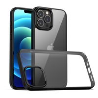 Multicolor Transparent PC Panel Phone Cases For iPhone 13 12...