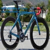 Blue RB1K Один велосипедный дорожный уборный карбон полный велосипед с 105 R7000 Groupset 88mm Wheelset велосипедный гоночный велосипед