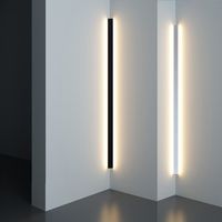 현대 LED 가벼운 미니멀리스트 코너 LED 벽 sconce 계단 침실 침대 옆 램프 실내 조명
