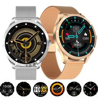 Q9L Akıllı İzle Çelik Paslanmaz Bant Spor Smartwatch Spor Izci BT Saatler IPS Renkli Ekran 24 H Kalp Hızı Monitörü Kan Basıncı Oksijen Saatler Erkekler