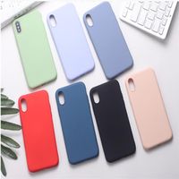 Cell Phone Case For iphone 6 6s 6p 7 8 7p 8p X XR XS MAX Silicone Full Protective Covers Shell Shockproof241d